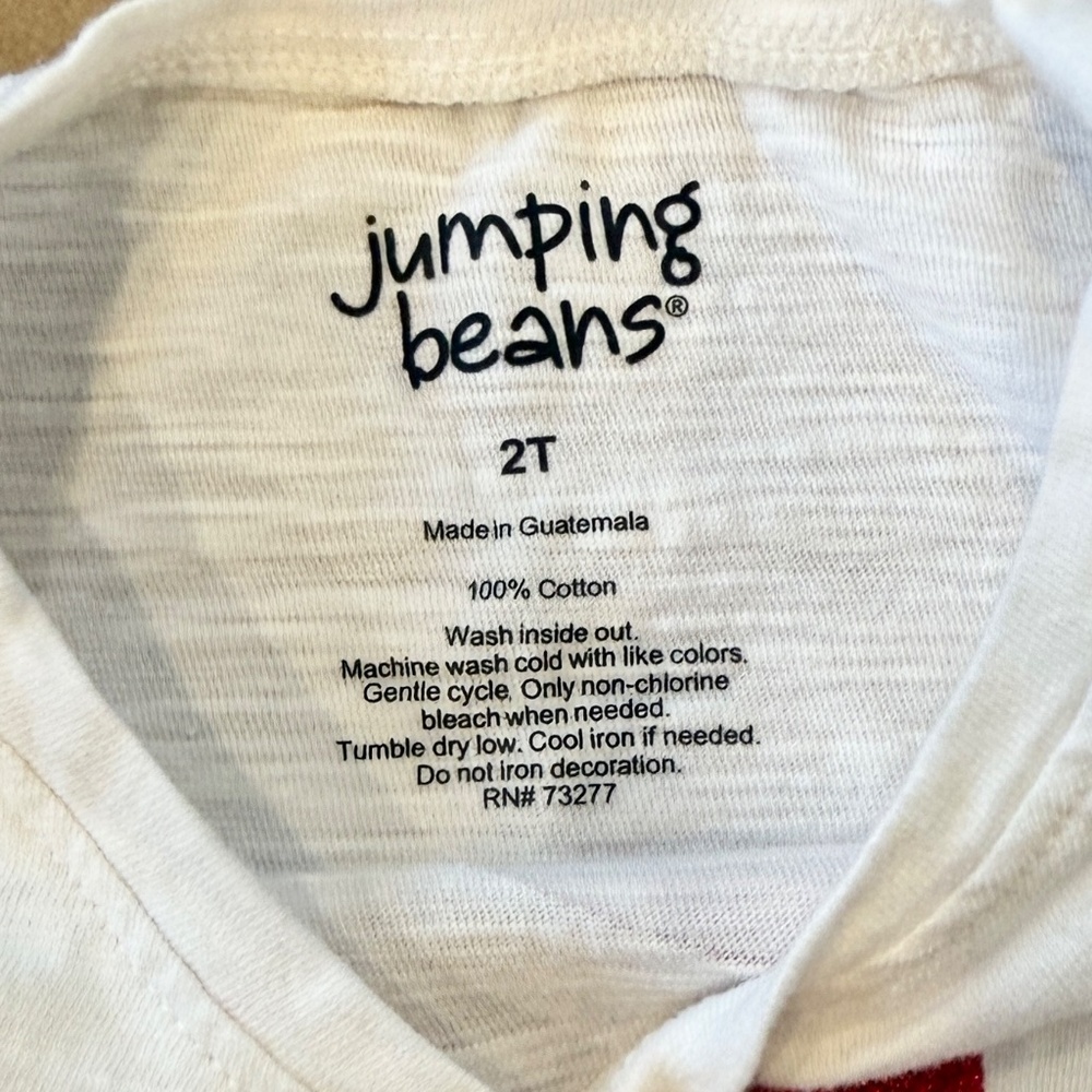 Jumping Beans Girls' Holiday Long Sleeve Tops | 2T - Picture 7 of 7